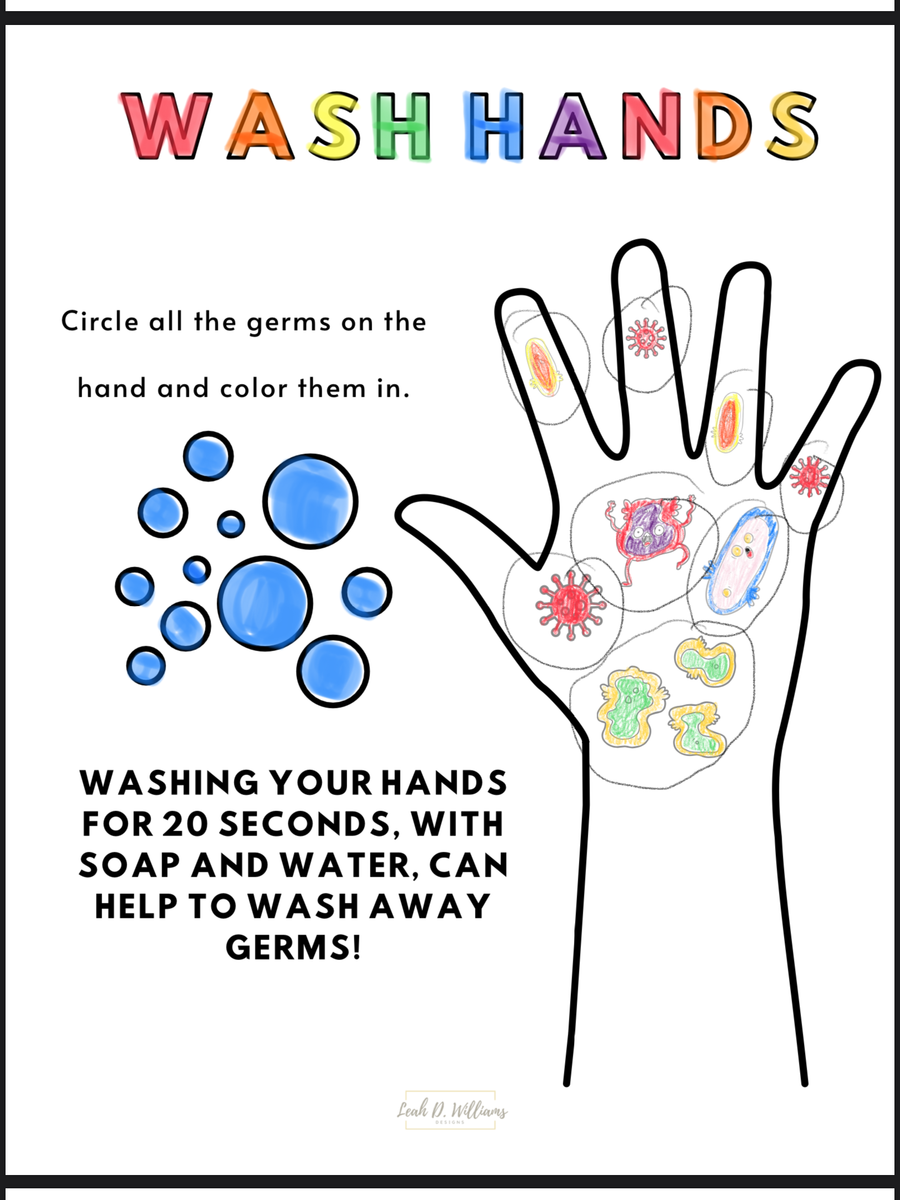 2020 Quarantine Time Capsule Children's Coloring Ebook – Mimi's Treats ...