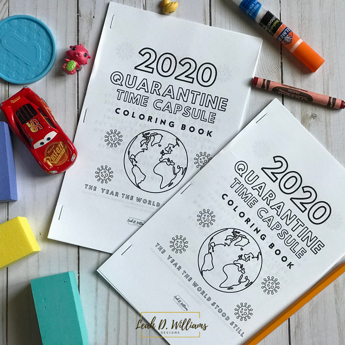 2020 Quarantine Time Capsule Children's Coloring Ebook – Mimi's Treats ...